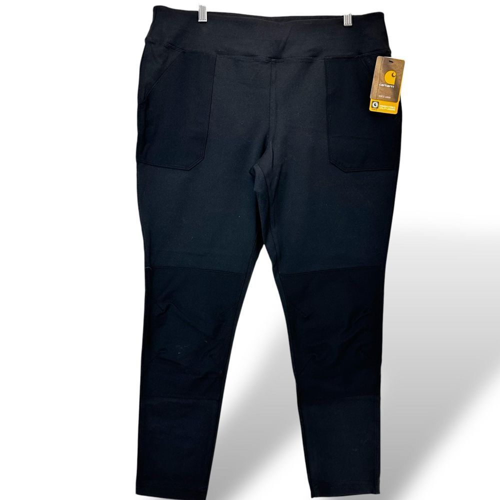 New-Carhartt Women's Force‎ Fitted Double Front Utility Pants Workwear XL 16/18